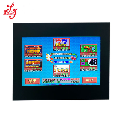 Lucky Life Keno 8 Line Spin Multi 6 Pro Video Slot Keno Games Boards For POT O Gold POG 510 595 Boards For Sale